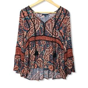 2/$35🌿 American Eagle Bohemian Blouse | Small